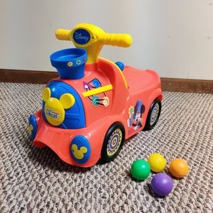 Disney Mickey mouse ride on car/ train